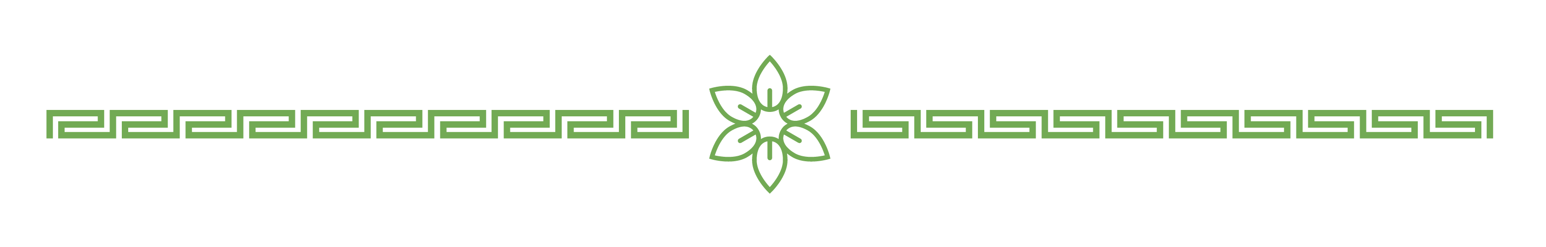  divisor de logo de flor pequeña